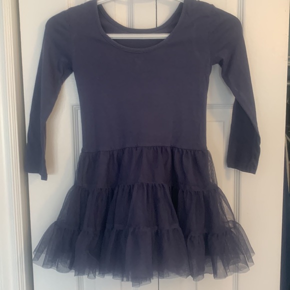 Blue dress with tulle skirt - Picture 2 of 3